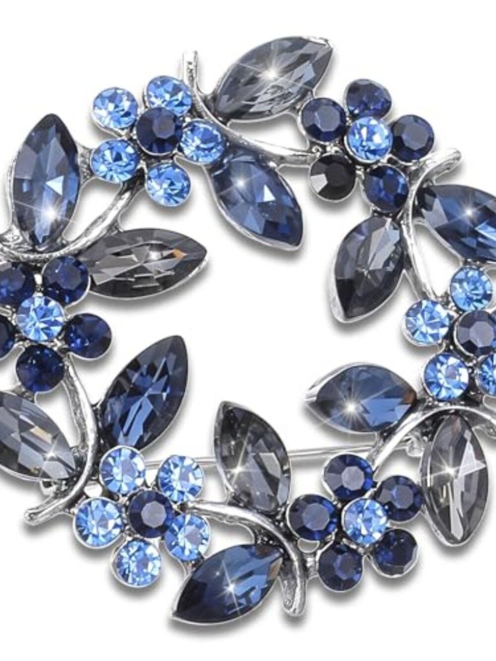 Blue Brooches for Women, Vintage Brooches for Women,Fashionable and Exquisite